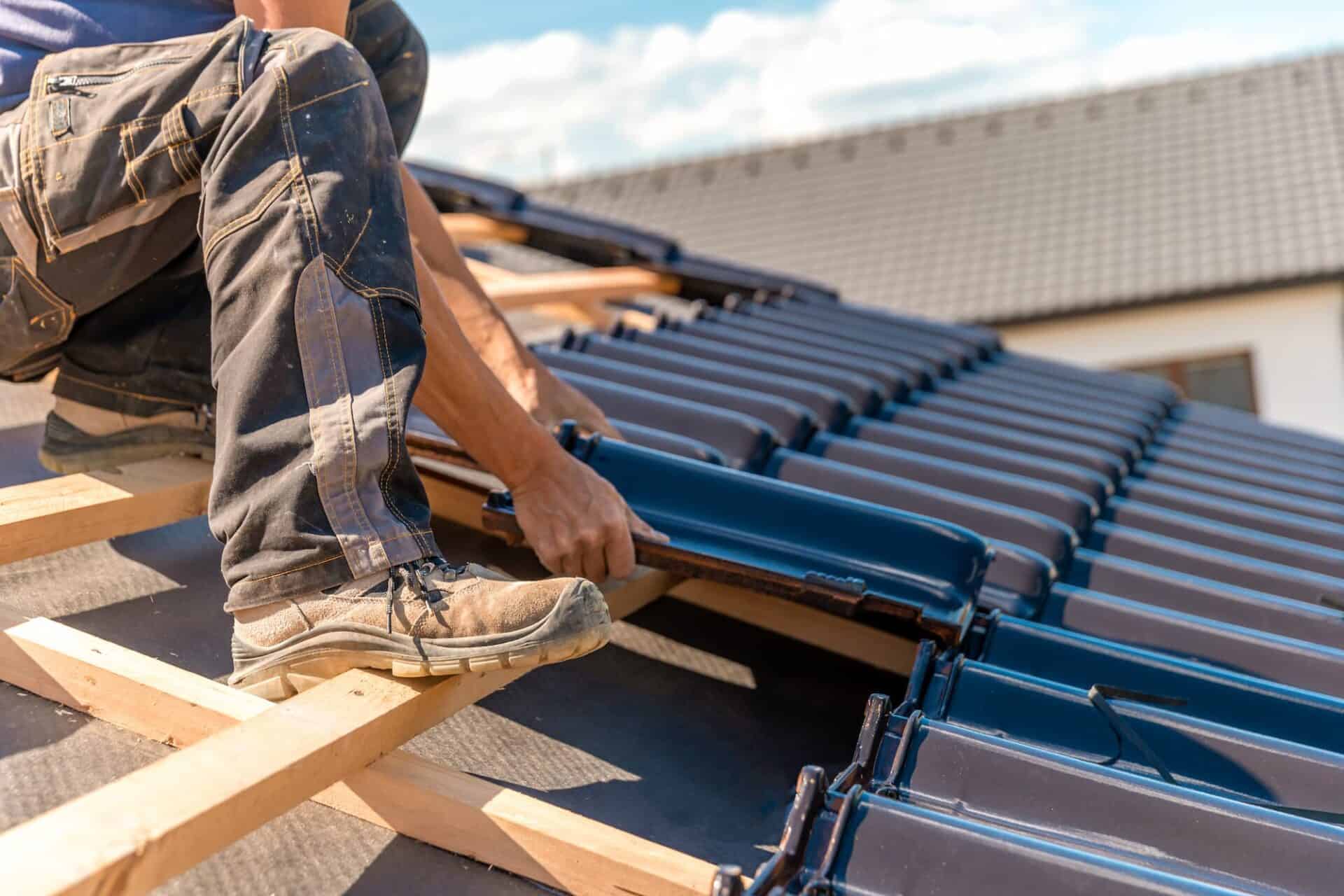 Roof repair tiles